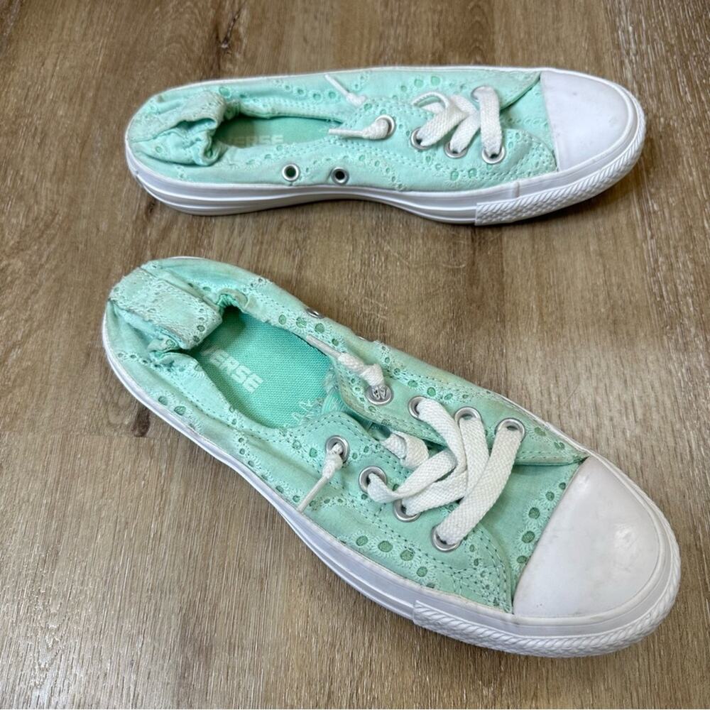 Converse Shoreline Crochet‎ Low Top Slip On Sneakers 7